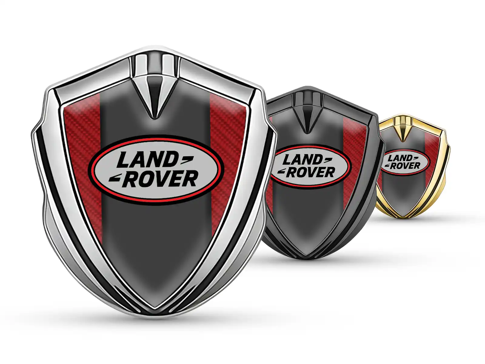 Land Rover Badge Auto Forza Metal Disegno Personalizzabile